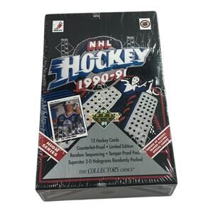 1990 Upper Deck High Series Hockey 36 Pack Wax Box Sealed